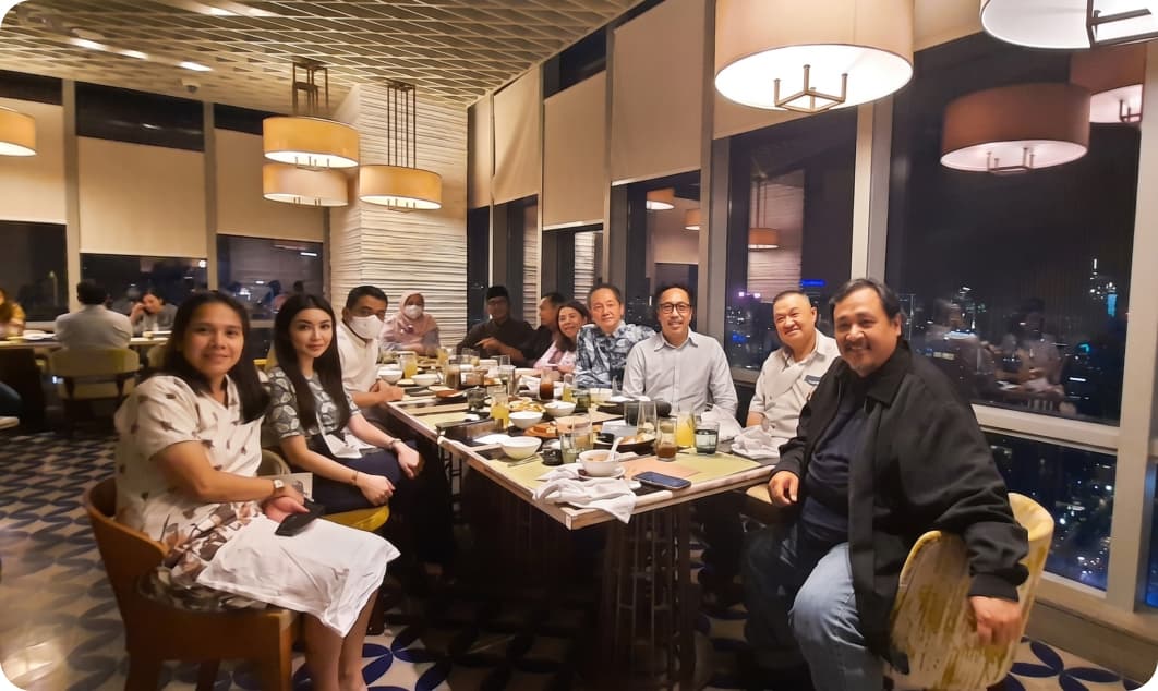 With Leader of Wilmar Group Mr. Ganda Sitorus